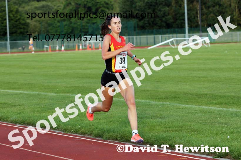 BMC 1500 metres, BMC, Chester le Street, July 19th. Photo: David T. Hewitson/Sports for All Pics